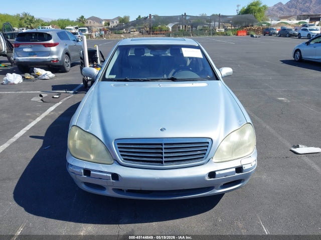 Aukcja sprzedaży 2001 Mercedes-benz S 430, vin: WDBNG70J61A139756, numer aukcji: 45144849