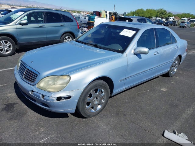 Aukcja sprzedaży 2001 Mercedes-benz S 430, vin: WDBNG70J61A139756, numer aukcji: 45144849