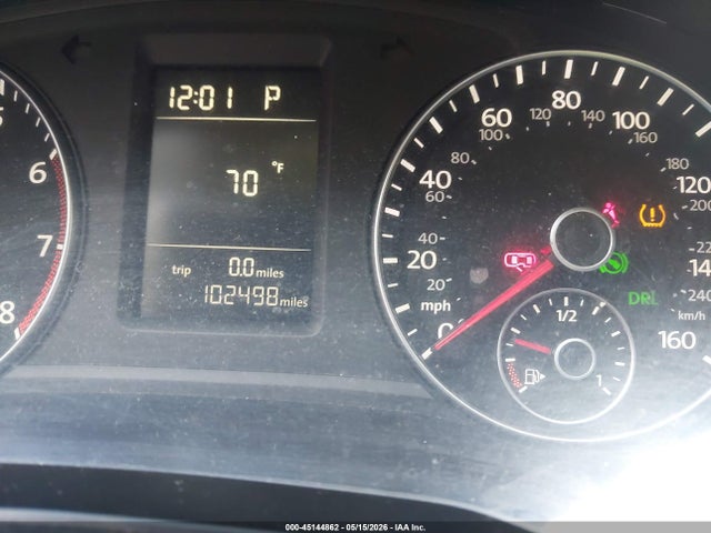 Aukcja sprzedaży 2013 Volkswagen Passat 2.5l S, vin: 1VWAP7A38DC071692, numer aukcji: 45144862