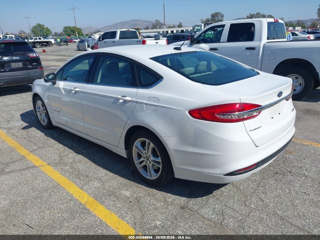 Продажа на аукционе авто 2018 Ford Fusion Hybrid S, vin: 3FA6P0UU5JR254328, номер лота: 45144964