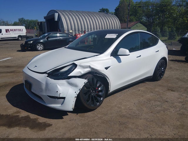 Aukcja sprzedaży 2022 Tesla Model Y Performance Dual Motor All-wheel Drive, vin: 7SAYGDEFXNF535304, numer aukcji: 45144984