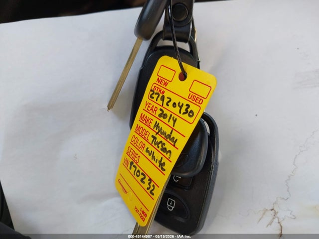 45144987 :رقم المزاد ، KM8JU3AG5EU870232 vin ، 2014 Hyundai Tucson Se مزاد بيع
