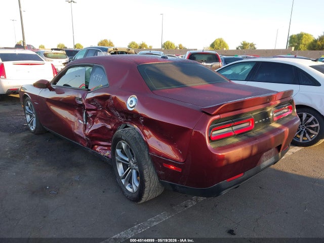 Продажа на аукционе авто 2022 Dodge Challenger R/t, vin: 2C3CDZBT8NH122271, номер лота: 45144999