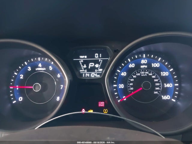 Продажа на аукционе авто 2014 Hyundai Elantra Limited, vin: 5NPDH4AE4EH474104, номер лота: 45145069