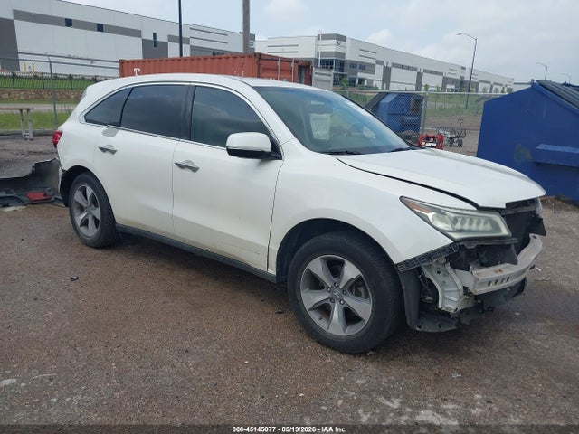 45145077 :رقم المزاد ، 5FRYD3H20FB007795 vin ، 2015 Acura Mdx مزاد بيع