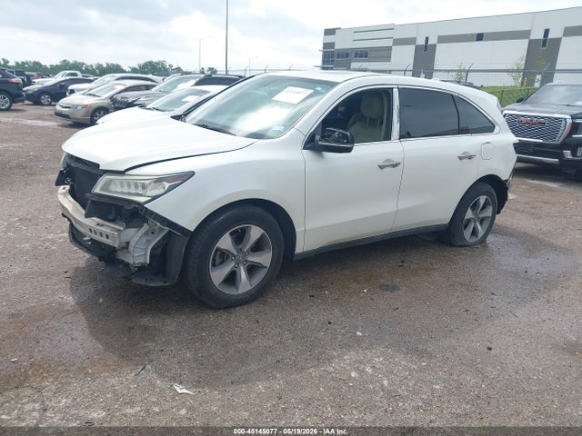 45145077 :رقم المزاد ، 5FRYD3H20FB007795 vin ، 2015 Acura Mdx مزاد بيع