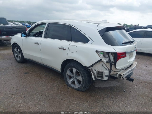 45145077 :رقم المزاد ، 5FRYD3H20FB007795 vin ، 2015 Acura Mdx مزاد بيع