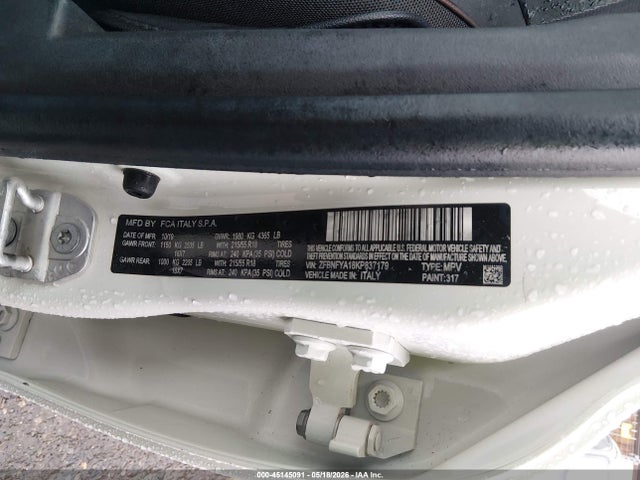 ZFBNFYA18KP837179 Fiat 500x 120th Anniversary Edition Awd