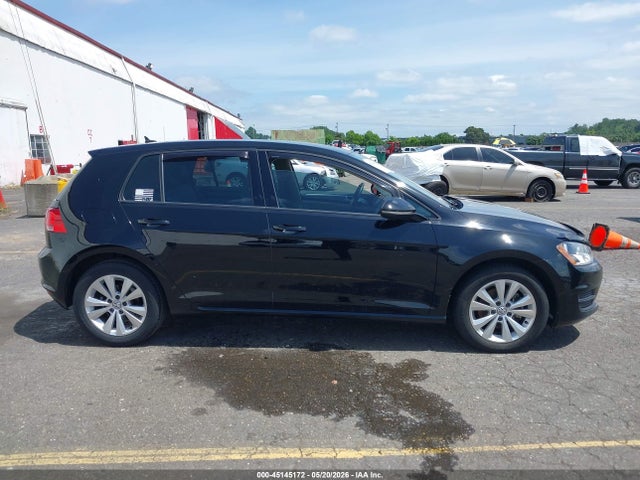 45145172 :رقم المزاد ، 3VW2A7AU2FM050398 vin ، 2015 Volkswagen Golf Tdi S 4-door مزاد بيع
