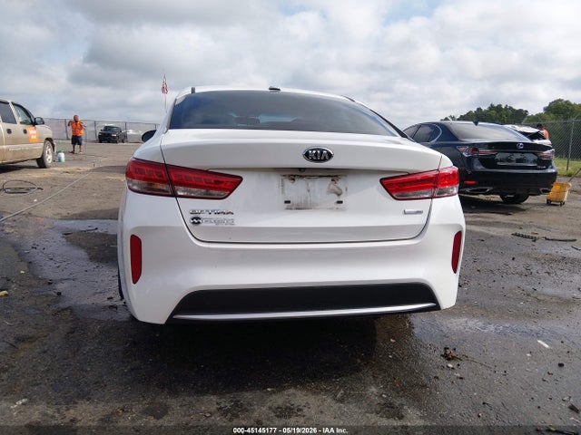 2017 Kia Optima Hybrid მანქანა იყიდება აუქციონზე, vin: KNAGT4LC5H5007041, აუქციონის ნომერი: 45145177