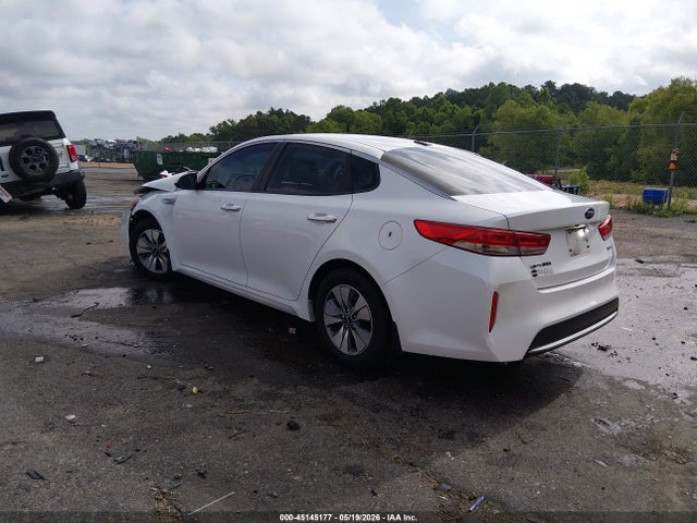 2017 Kia Optima Hybrid მანქანა იყიდება აუქციონზე, vin: KNAGT4LC5H5007041, აუქციონის ნომერი: 45145177