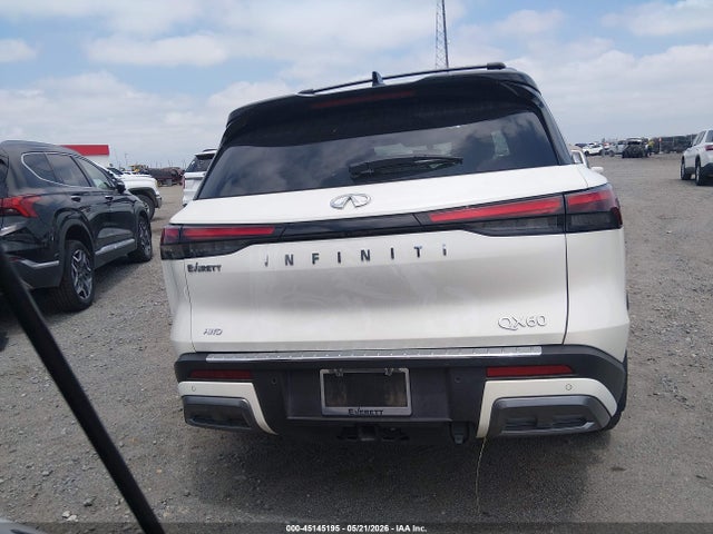 Aukcja sprzedaży 2025 Infiniti Qx60 Autograph Awd, vin: 5N1AL1HU1SC357189, numer aukcji: 45145195