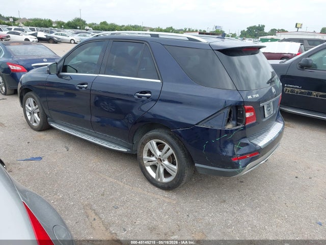 45145215 :رقم المزاد ، 4JGDA5HB1DA116420 vin ، 2013 Mercedes-benz Ml 350 4matic مزاد بيع