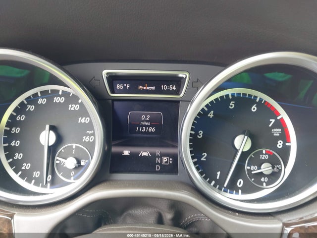45145215 :رقم المزاد ، 4JGDA5HB1DA116420 vin ، 2013 Mercedes-benz Ml 350 4matic مزاد بيع