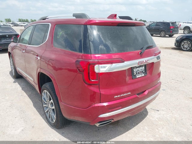2023 Gmc Acadia Fwd Denali მანქანა იყიდება აუქციონზე, vin: 1GKKNPLSOPZ125834, აუქციონის ნომერი: 45145247