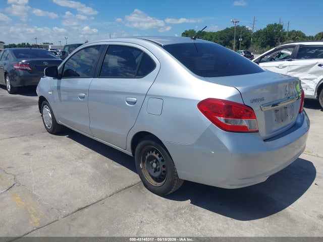 2017 Mitsubishi Mirage G4 Es მანქანა იყიდება აუქციონზე, vin: ML32F3FJ2HHF08868, აუქციონის ნომერი: 45145317