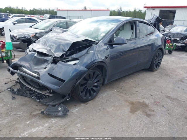 Продаж на аукціоні авто 2022 Tesla Model Y Performance Dual Motor All-wheel Drive, vin: 7SAYGDEF8NF453586, номер лоту: 45145352