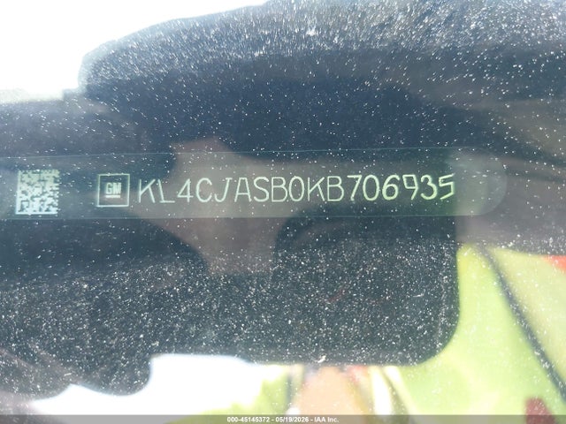 Aukcja sprzedaży 2019 Buick Encore Fwd Preferred, vin: KL4CJASB0KB706935, numer aukcji: 45145372