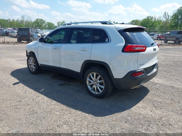 45145421 :رقم المزاد ، 1C4PJMDS1EW184092 vin ، 2014 Jeep Cherokee Limited مزاد بيع