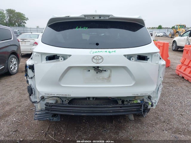 45145424 :رقم المزاد ، 5TDHZRBHXNS570253 vin ، 2022 Toyota Highlander Xle مزاد بيع