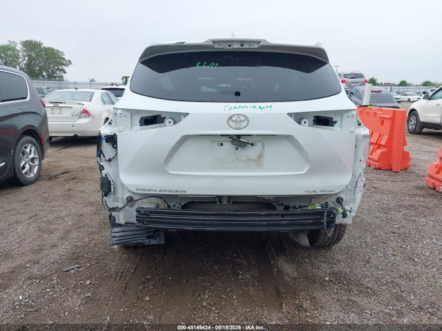 45145424 :رقم المزاد ، 5TDHZRBHXNS570253 vin ، 2022 Toyota Highlander Xle مزاد بيع