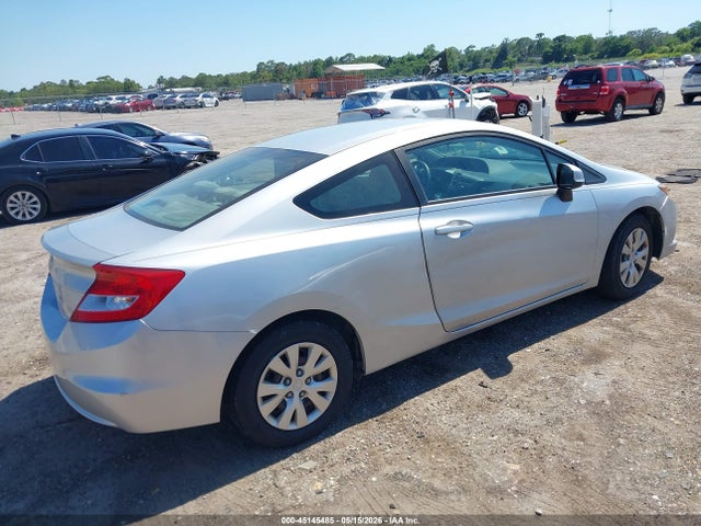 45145485 :رقم المزاد ، 2HGFG3B55CH543751 vin ، 2012 Honda Civic Lx مزاد بيع