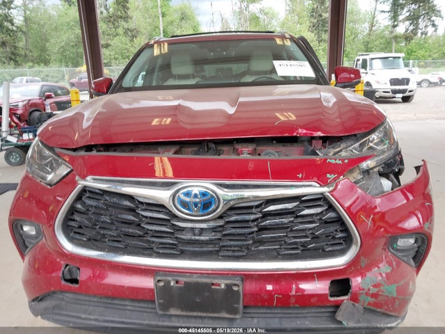 5TDDBRCH7MS519504 Toyota Highlander Hybrid Limited