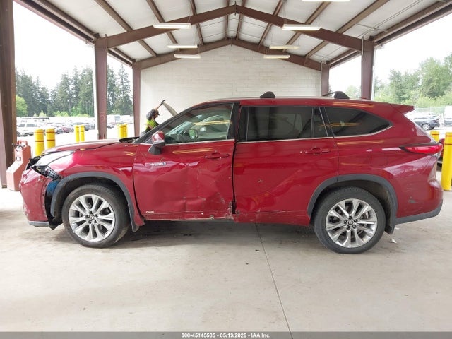 5TDDBRCH7MS519504 Toyota Highlander Hybrid Limited