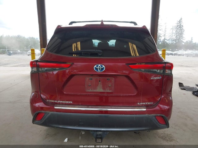 5TDDBRCH7MS519504 Toyota Highlander Hybrid Limited
