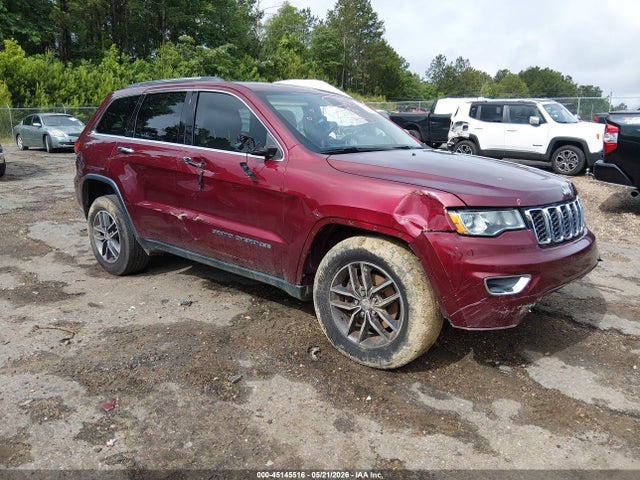 2017 Jeep Grand Cherokee Limited 4x2 მანქანა იყიდება აუქციონზე, vin: 1C4RJEBG2HC868197, აუქციონის ნომერი: 45145516