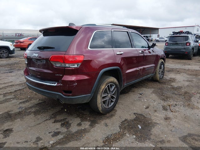 Продаж на аукціоні авто 2017 Jeep Grand Cherokee Limited 4x2, vin: 1C4RJEBG2HC868197, номер лоту: 45145516