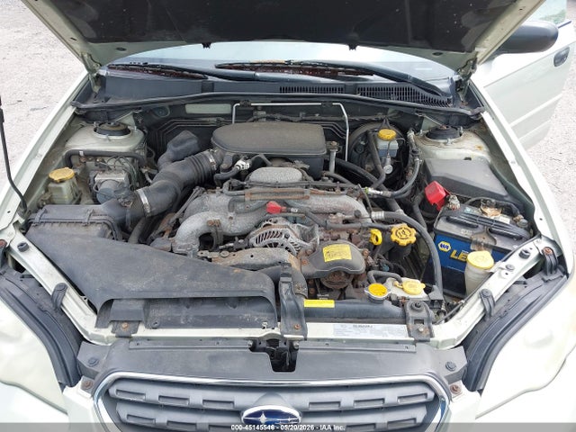 2006 Subaru Outback 2.5i მანქანა იყიდება აუქციონზე, vin: 4S4BP61C267323476, აუქციონის ნომერი: 45145546