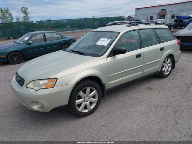 2006 Subaru Outback 2.5i მანქანა იყიდება აუქციონზე, vin: 4S4BP61C267323476, აუქციონის ნომერი: 45145546