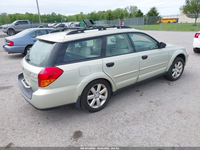 2006 Subaru Outback 2.5i მანქანა იყიდება აუქციონზე, vin: 4S4BP61C267323476, აუქციონის ნომერი: 45145546