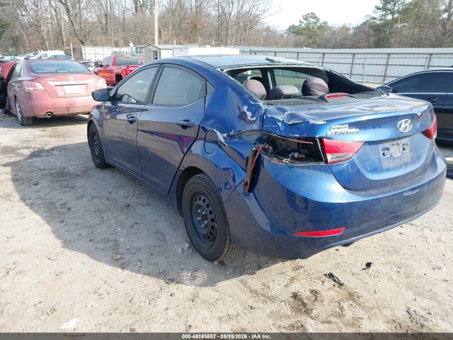 Aukcja sprzedaży 2016 Hyundai Elantra Se, vin: 5NPDH4AE1GH746630, numer aukcji: 45145557