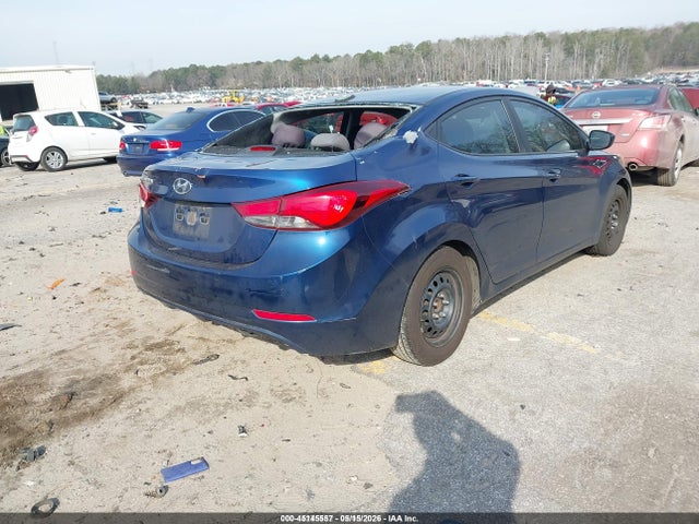 Aukcja sprzedaży 2016 Hyundai Elantra Se, vin: 5NPDH4AE1GH746630, numer aukcji: 45145557