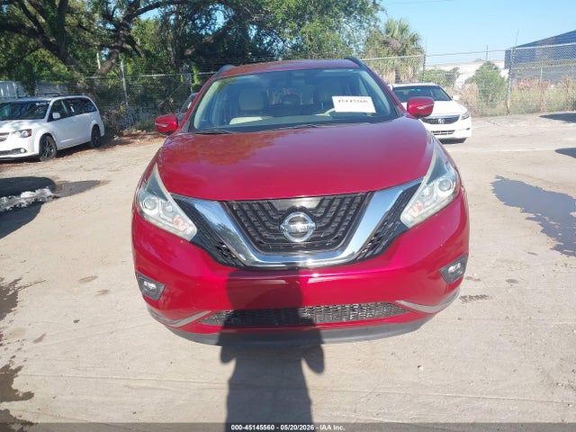45145560 :رقم المزاد ، 5N1AZ2MG3FN217255 vin ، 2015 Nissan Murano Sv مزاد بيع