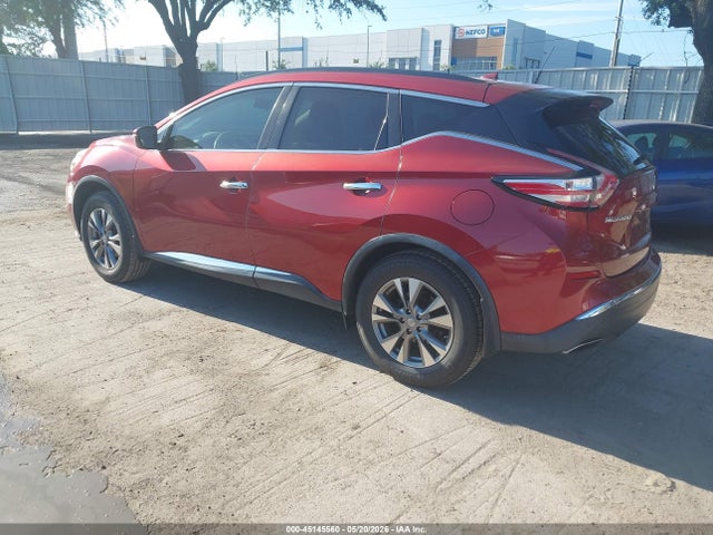 45145560 :رقم المزاد ، 5N1AZ2MG3FN217255 vin ، 2015 Nissan Murano Sv مزاد بيع