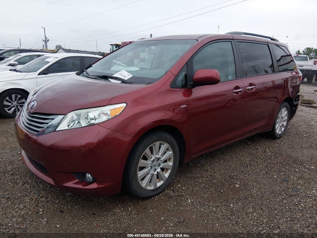 Продаж на аукціоні авто 2016 Toyota Sienna Xle, vin: 5TDDK3DC1GS132757, номер лоту: 45145593