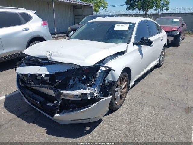 45145610 :رقم المزاد ، 1HGCV1F18LA027354 vin ، 2020 Honda Accord Lx مزاد بيع