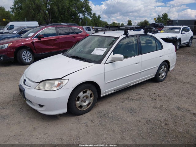 Aukcja sprzedaży 2005 Honda Civic Hybrid, vin: JHMES956X5S015522, numer aukcji: 45145640
