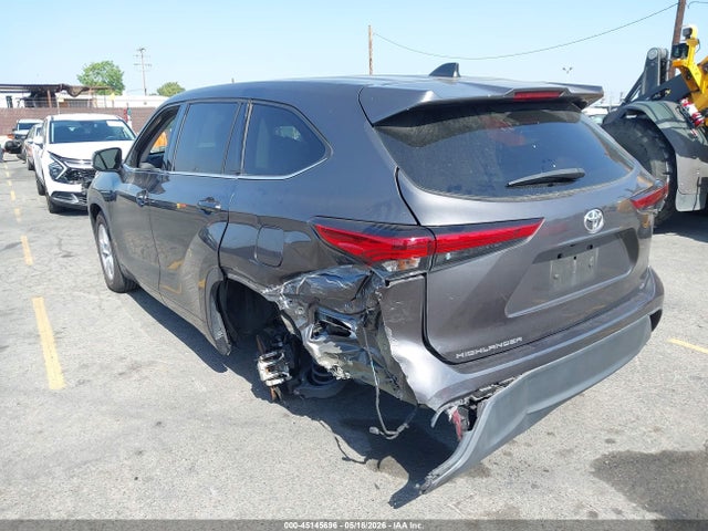 Aukcja sprzedaży 2022 Toyota Highlander Le, vin: 5TDZZRAH6NS554511, numer aukcji: 45145696