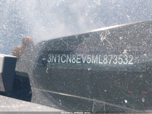 45145713 :رقم المزاد ، 3N1CN8EV5ML873532 vin ، 2021 Nissan Versa Sv Xtronic Cvt مزاد بيع