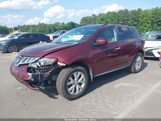 Aukcja sprzedaży 2012 Nissan Murano Sl, vin: JN8AZ1MU8CW101824, numer aukcji: 45145759