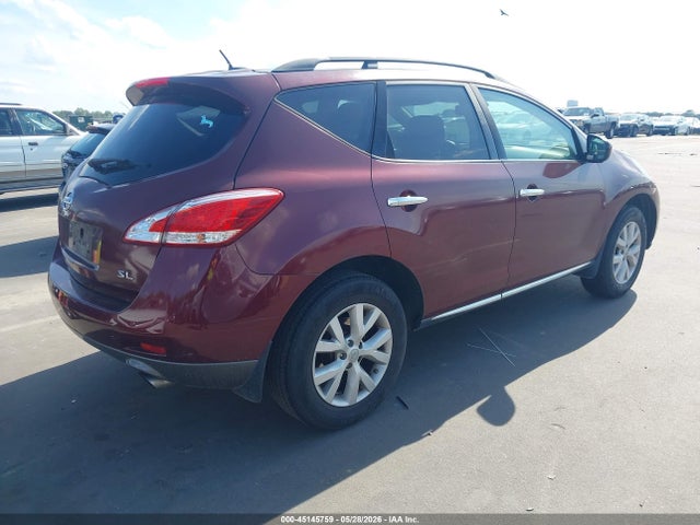 Aukcja sprzedaży 2012 Nissan Murano Sl, vin: JN8AZ1MU8CW101824, numer aukcji: 45145759