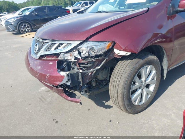 Aukcja sprzedaży 2012 Nissan Murano Sl, vin: JN8AZ1MU8CW101824, numer aukcji: 45145759