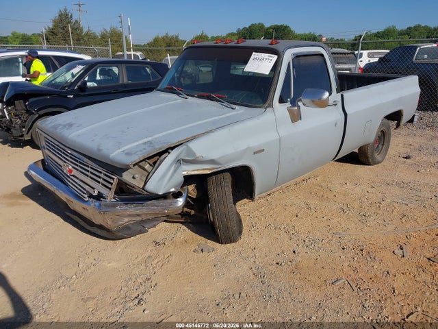 1983 Chevrolet C10 მანქანა იყიდება აუქციონზე, vin: 2GCDC14H7D1112819, აუქციონის ნომერი: 45145772