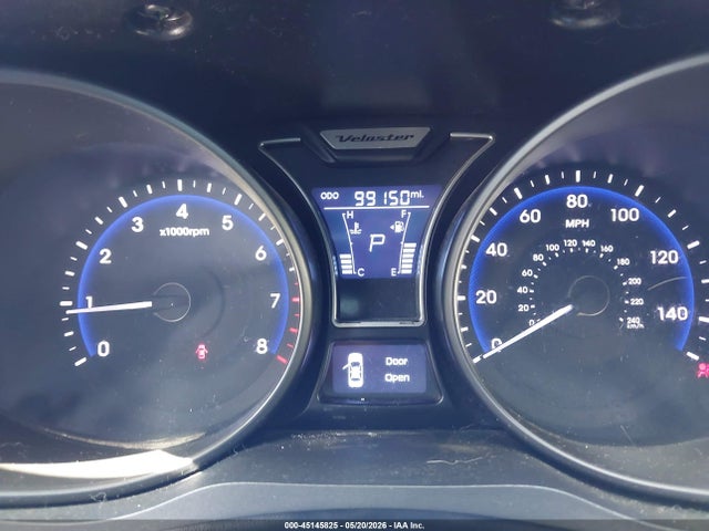 2014 Hyundai Veloster Turbo W/blue მანქანა იყიდება აუქციონზე, vin: KMHTC6AE0EU204245, აუქციონის ნომერი: 45145825