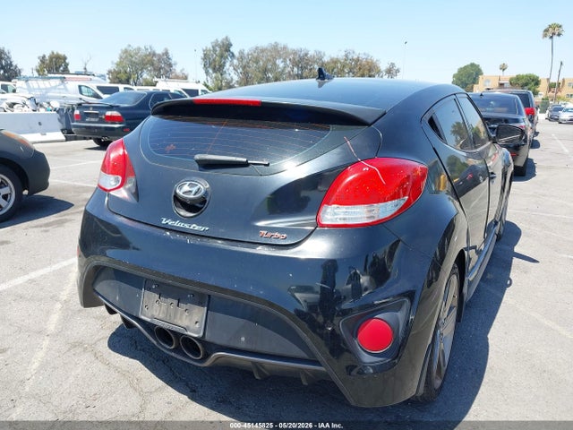 2014 Hyundai Veloster Turbo W/blue მანქანა იყიდება აუქციონზე, vin: KMHTC6AE0EU204245, აუქციონის ნომერი: 45145825