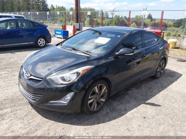 Hyundai Elantra Limited 2014 5NPDH4AE4EH545415 Image 2